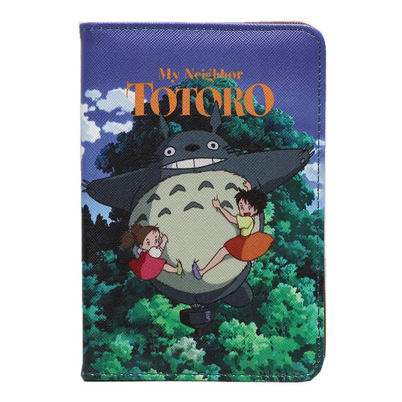 Cute Cartoon Totoro Passport Holder Cover